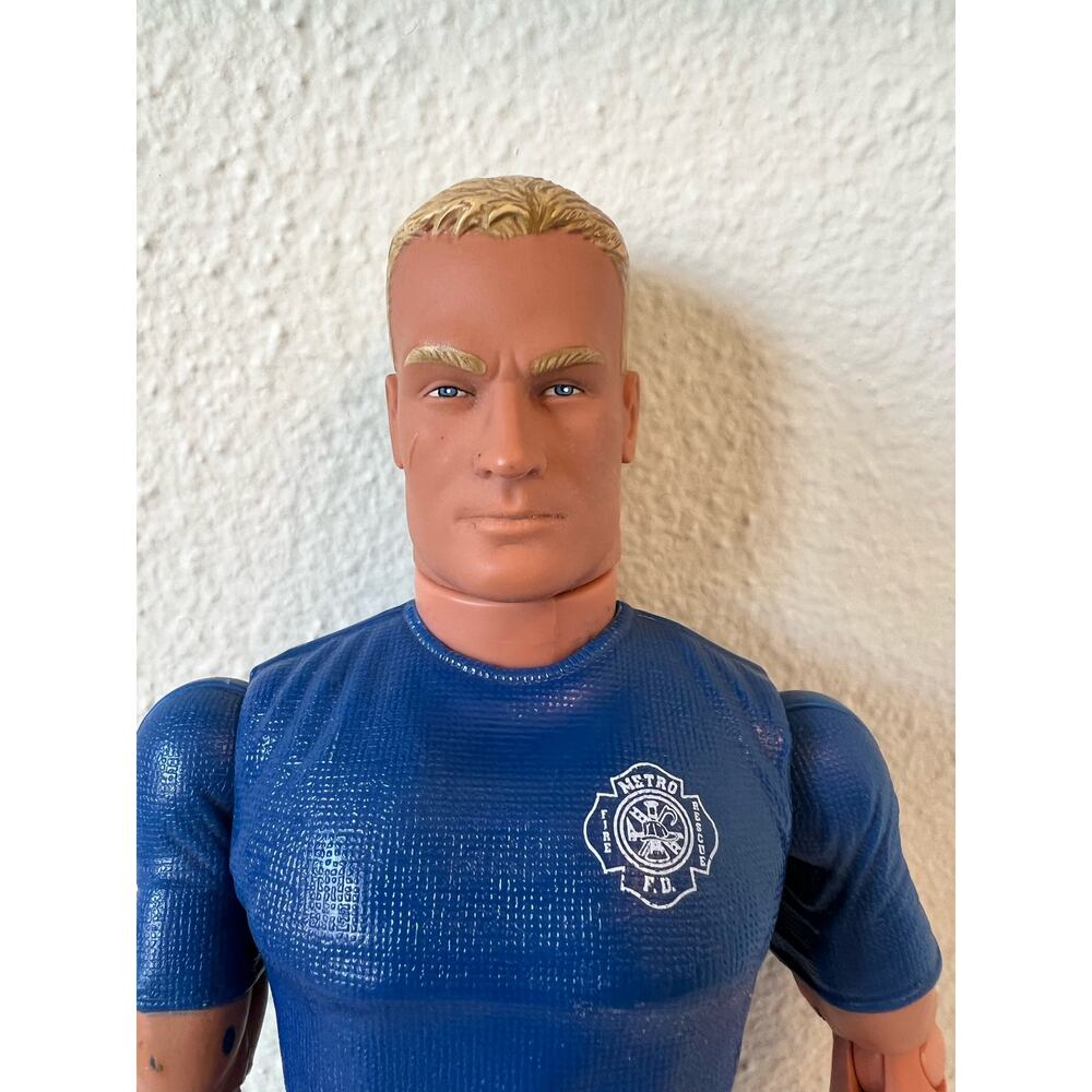 GI Joe Action Figure 1996 Pawtucket Vintage Metro Fire Dept FD